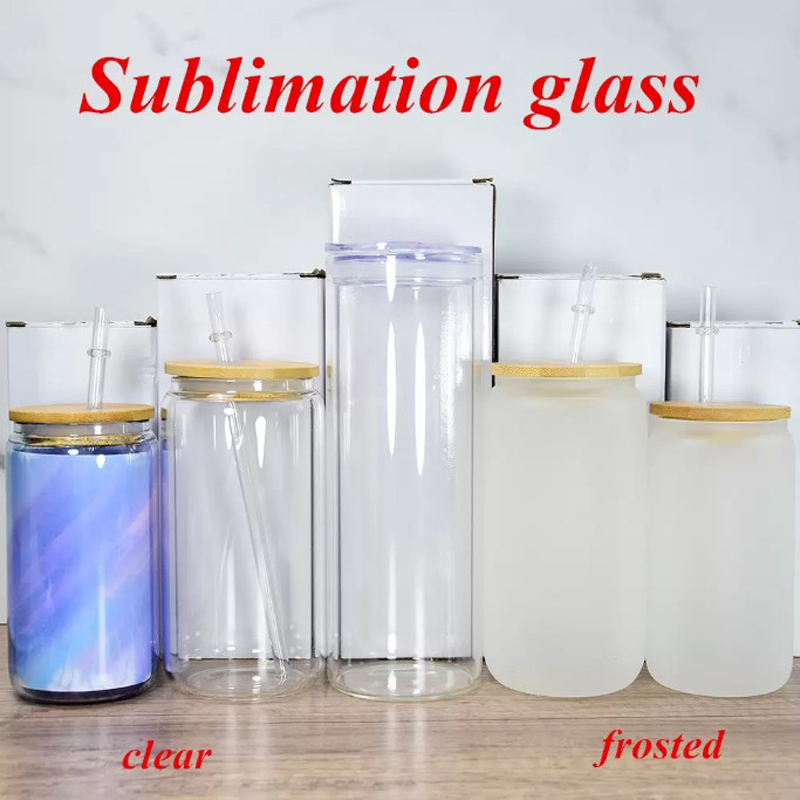 12oz 16oz 25oz Sublimation glasses tumbler clear frosted beer cola glass can Skinny cup with Bamboo Lid reusable Plastic Straw transparent frosted Soda mason jar, As picture shows
12oz 16oz 25oz Sublimation glasses tumbler clear frosted beer cola glass can Skinny cup with Bamboo Lid reusable Plastic Straw transparent frosted Soda mason jar, As picture shows