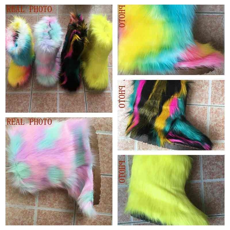 REAVE CAT Furry Snow With Bag Headband Luxury Winter Boots For Women High Boot Fur Shoes Y200115, White
REAVE CAT Furry Snow With Bag Headband Luxury Winter Boots For Women High Boot Fur Shoes Y200115, White