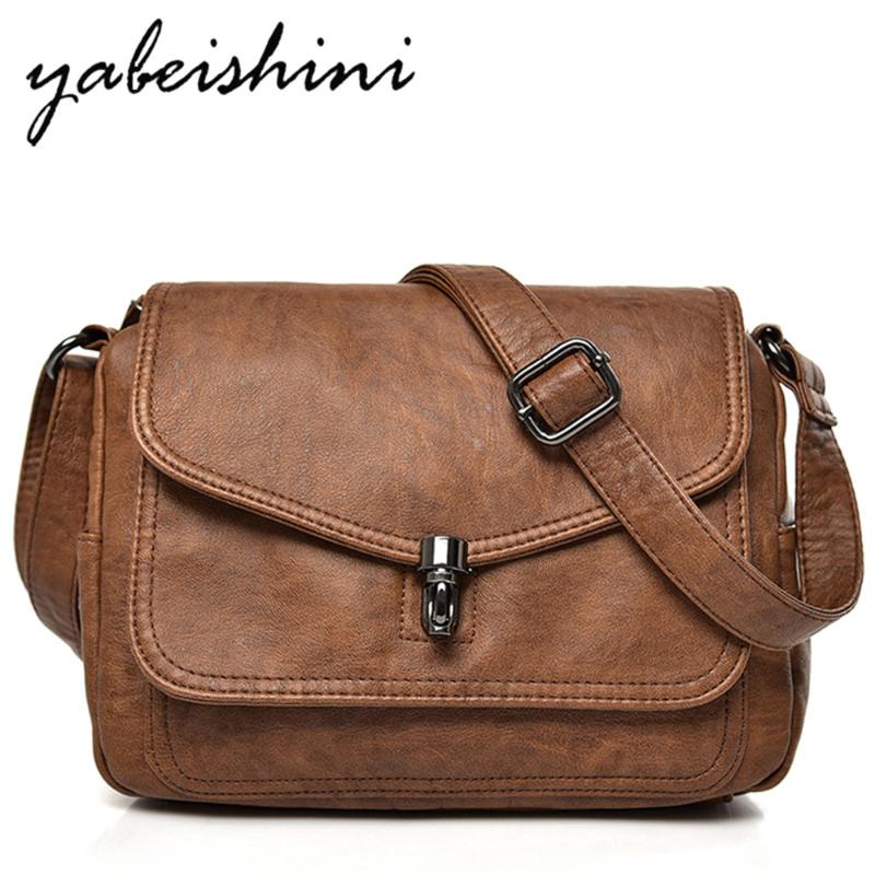 2-layer clamshell Women's Messenger Bags for leather Shoulder bag Feminina Bolsa luxury handbags women bags designer Sac a Main, Black
2-layer clamshell Women's Messenger Bags for leather Shoulder bag Feminina Bolsa luxury handbags women bags designer Sac a Main, Black