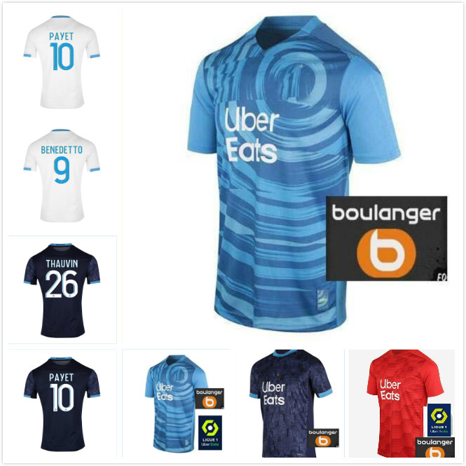 Thailand Maillot OM Olympique de Marseille Soccer jersey 2020 2021 Marseille Maillot de foot BENEDETTO PAYET GUSTAVO 20 21 THAUVIN shirts, Black;yellow
Thailand Maillot OM Olympique de Marseille Soccer jersey 2020 2021 Marseille Maillot de foot BENEDETTO PAYET GUSTAVO 20 21 THAUVIN shirts, Black;yellow