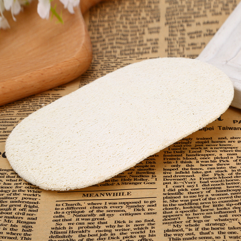Natural Loofah Cleaning Towel Brush The Pot To Clean The Oil Pure Color Cloth Kitchen Dish Towel2365592