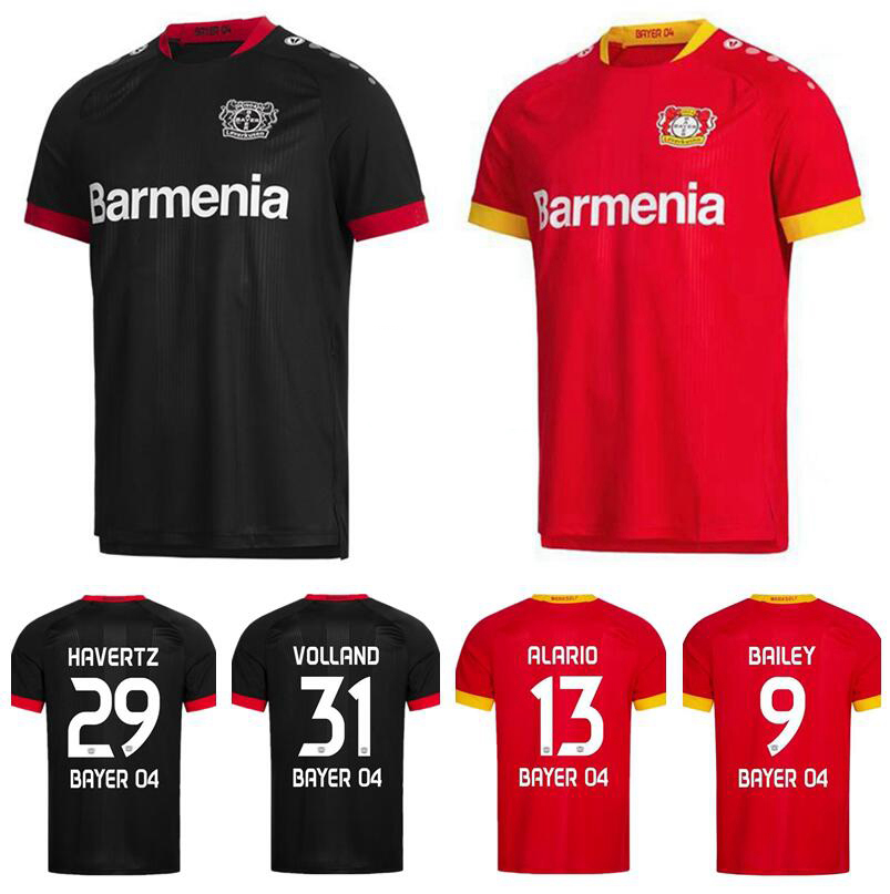 2020 2021 04 Bayer Leverkusen Soccer 29 HAVERTZ Jersey 31 VOLLAND 9 BAILEY 13 ALARIO 19 DIABY 4 TAH DEMIRBAY Football Shirt Kits, Black with patch
2020 2021 04 Bayer Leverkusen Soccer 29 HAVERTZ Jersey 31 VOLLAND 9 BAILEY 13 ALARIO 19 DIABY 4 TAH DEMIRBAY Football Shirt Kits, Black with patch