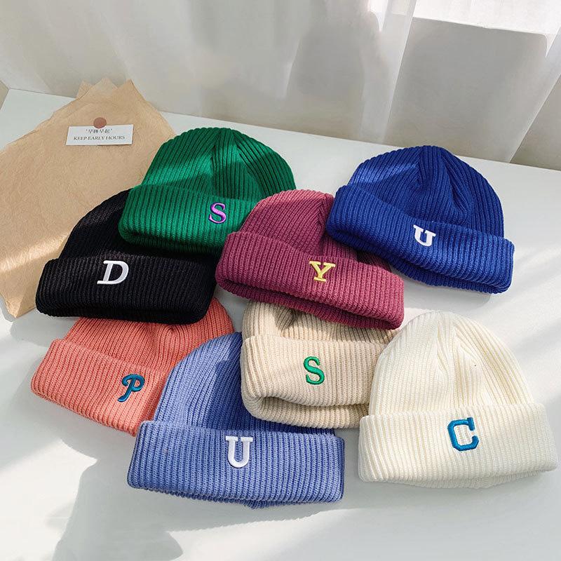 2021 Winter Hats Thick Warm Skullies Exquisite Letter Embroidery Knitted Hats Unisex Skullies Hat Beanies, Black
2021 Winter Hats Thick Warm Skullies Exquisite Letter Embroidery Knitted Hats Unisex Skullies Hat Beanies, Black