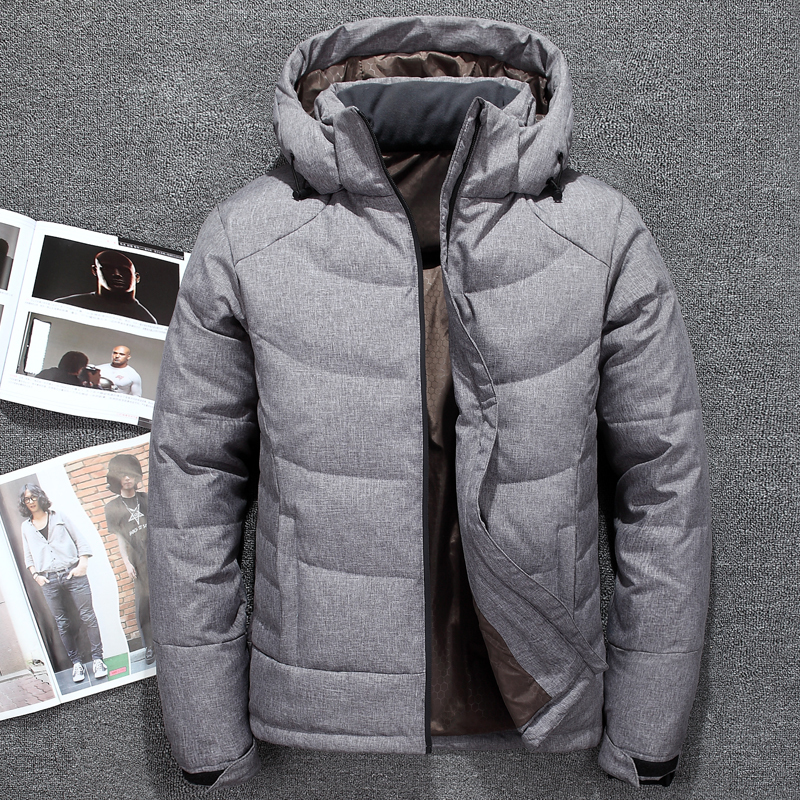 Men's fashion with hood winter hot solid white duck down man's wind-proof jackets zipper outwears, Regulation 124;scarf red 124
Men's fashion with hood winter hot solid white duck down man's wind-proof jackets zipper outwears, Regulation 124;scarf red 124