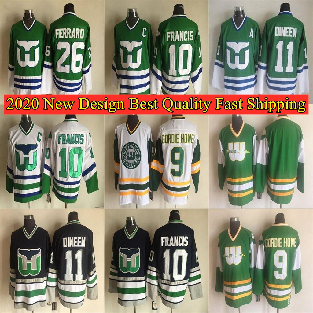 New Men's Hartford Whalers Vintage Jersey 10 Ron Francis 1 Mike Liut 16 Pat Verbeek 11 Kevin Dineen 9 Gordie Howe Hockey Jerseys
New Men's Hartford Whalers Vintage Jersey 10 Ron Francis 1 Mike Liut 16 Pat Verbeek 11 Kevin Dineen 9 Gordie Howe Hockey Jerseys