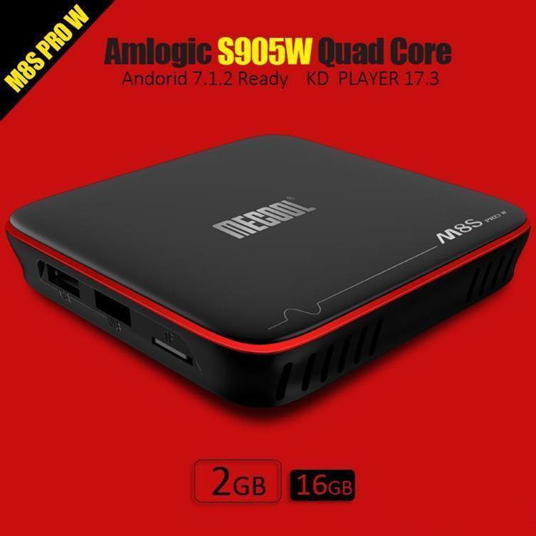EUB MECOOL M8S PRO TV Boxes Amlogic S905W Quad Core 2GB 16GB Smart TV BOX Android 7.1 Support STBemu Stalker 4K Wifi
EUB MECOOL M8S PRO TV Boxes Amlogic S905W Quad Core 2GB 16GB Smart TV BOX Android 7.1 Support STBemu Stalker 4K Wifi