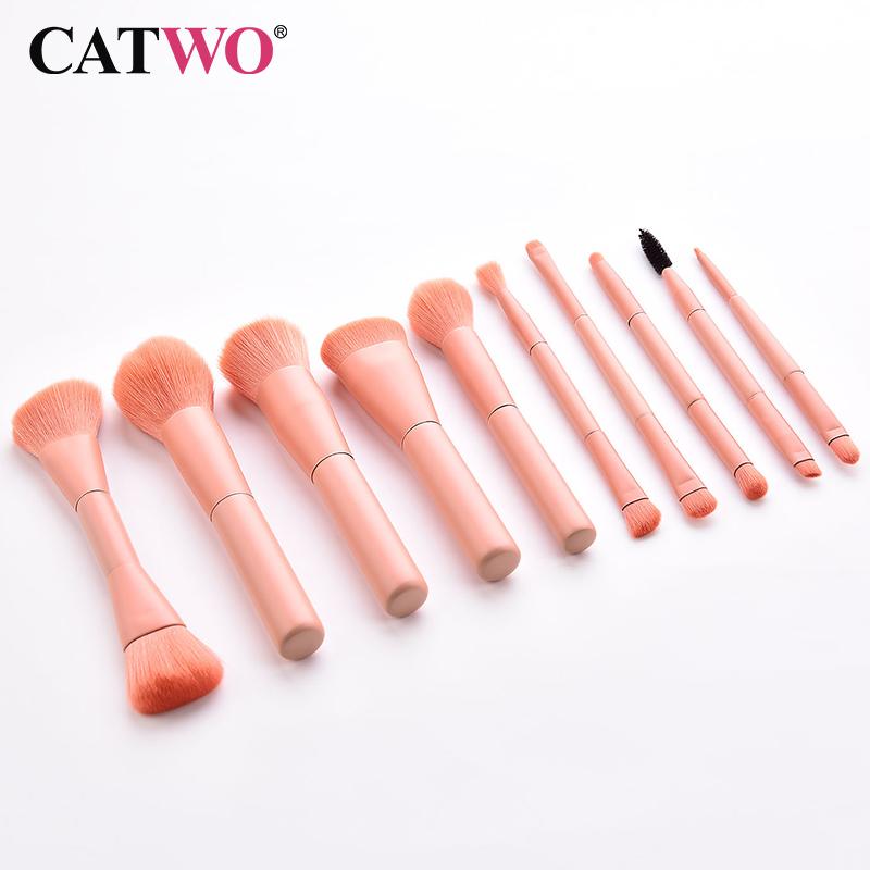 Catwo 10Pcs/Lot Makeup Brushes Set Synthetic Hair Professional Make Up Brush For Eyeshadow Foundation Powder Eyeliner Eyelash
Catwo 10Pcs/Lot Makeup Brushes Set Synthetic Hair Professional Make Up Brush For Eyeshadow Foundation Powder Eyeliner Eyelash