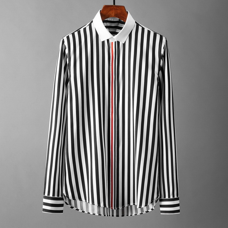 2020 Autumn Winter Exclusive Design Men Striped Webbing Decorated Long Sleeved Shirt Men Business High-End Cotton Slim Fit Shirt, Blue
2020 Autumn Winter Exclusive Design Men Striped Webbing Decorated Long Sleeved Shirt Men Business High-End Cotton Slim Fit Shirt, Blue