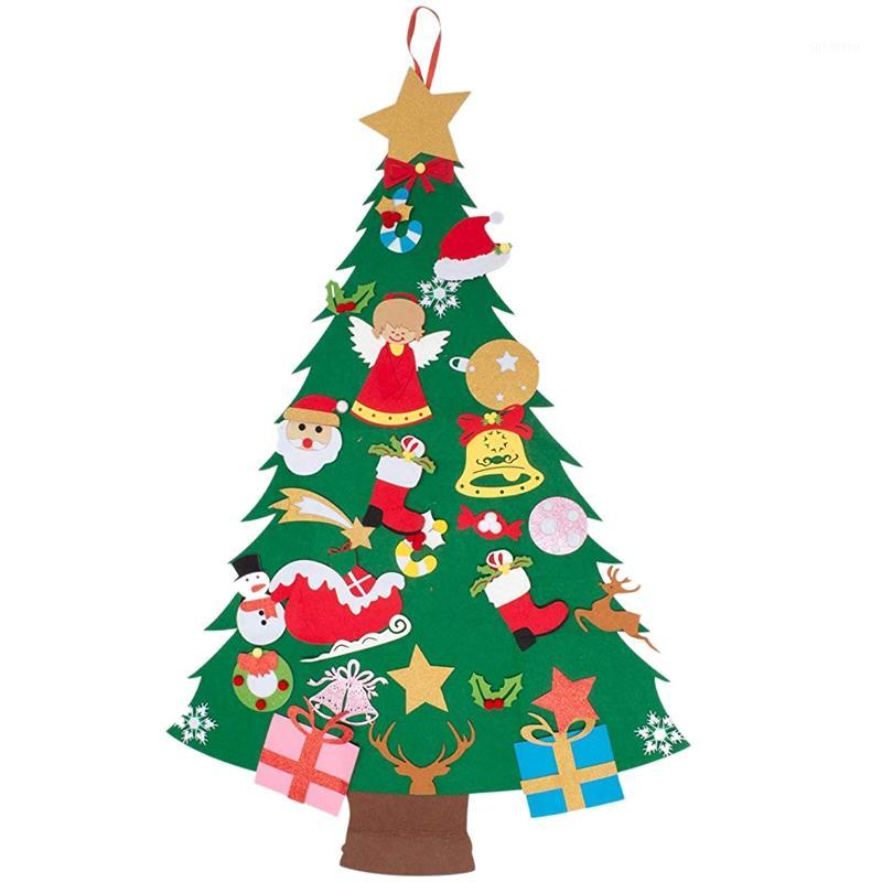 Felt Christmas Tree 45.6 Inch 3D DIY Set with 29 Pieces of Ornament Decor Wall Hanging Christmas Tree Decorations Kids Gifts1
Felt Christmas Tree 45.6 Inch 3D DIY Set with 29 Pieces of Ornament Decor Wall Hanging Christmas Tree Decorations Kids Gifts1