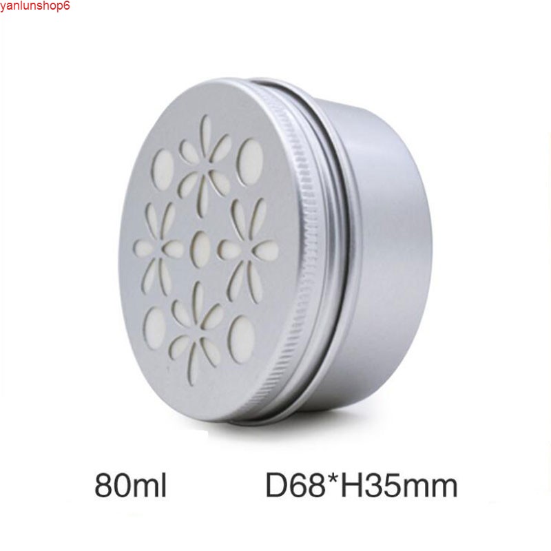 80ml Cosmetic Cream Jar Pot Air Freshener Packaging Container Aromatherapy Perfume Hollow Screw Thread Lid 50pcs/lothigh quatity
80ml Cosmetic Cream Jar Pot Air Freshener Packaging Container Aromatherapy Perfume Hollow Screw Thread Lid 50pcs/lothigh quatity