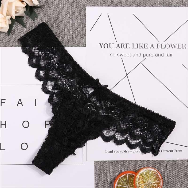 Women Sexy panties See Through Lace Briefs Knickers G-String Thong Panties Ladies Lingerie Exotic Cotton
Women Sexy panties See Through Lace Briefs Knickers G-String Thong Panties Ladies Lingerie Exotic Cotton