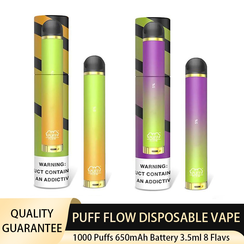 Puff Flow Disposable Cigarette 8 Colors 1000 3.5ml Cartridges 650mAh A Grade Battery Puffs Puffbar Bars Prefilled System Vapes
Puff Flow Disposable Cigarette 8 Colors 1000 3.5ml Cartridges 650mAh A Grade Battery Puffs Puffbar Bars Prefilled System Vapes