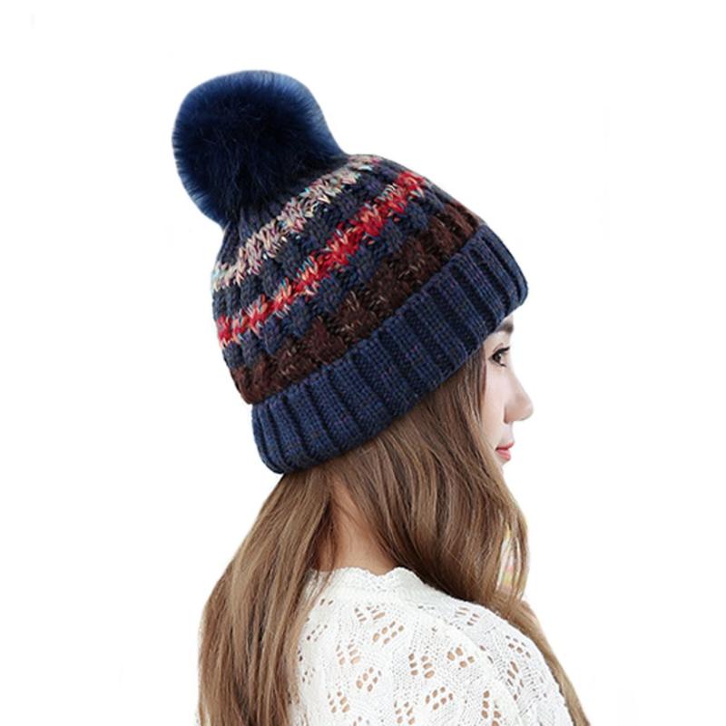 CUHAKCI Warm Knitted Skullies Winter Women Girl Wool Beanies Bonnet Femme Balaclava Ski Thick Caps, M172 navy blue
CUHAKCI Warm Knitted Skullies Winter Women Girl Wool Beanies Bonnet Femme Balaclava Ski Thick Caps, M172 navy blue