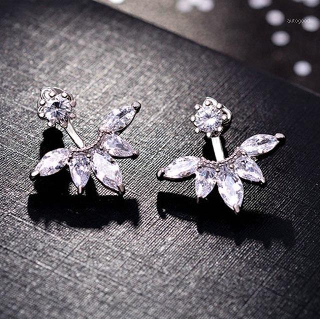 Stud Lekani 925 Sterling Silver Flower Carved Earrings Female Crystal From Simple Temperament Wild Anti-allergic1 
Stud Lekani 925 Sterling Silver Flower Carved Earrings Female Crystal From Simple Temperament Wild Anti-allergic1