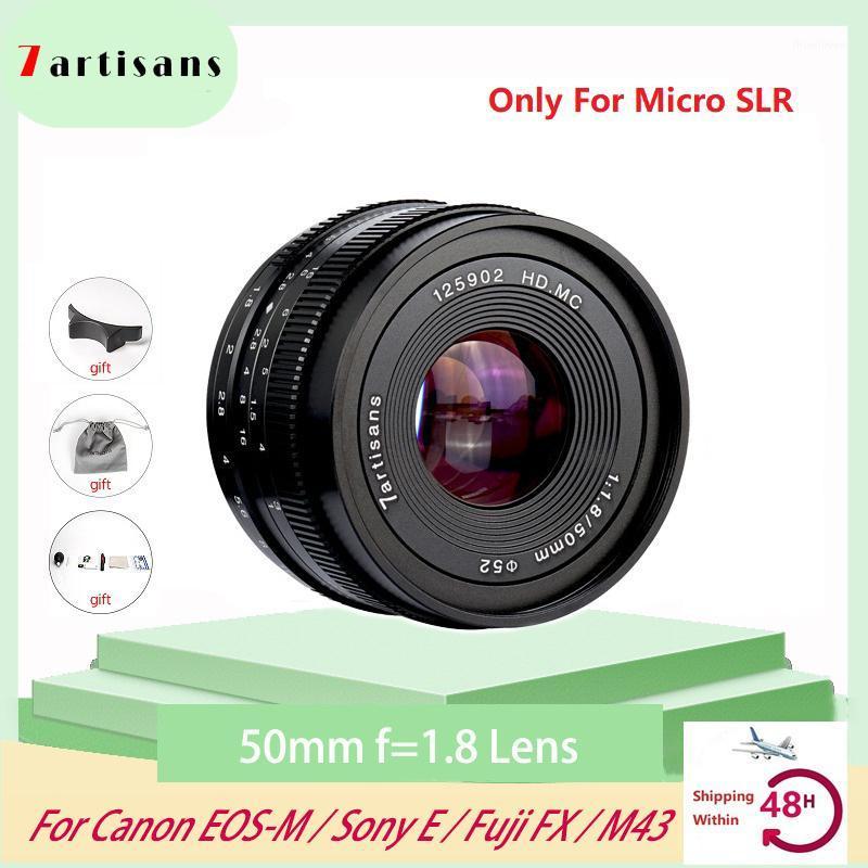 7artisans 50mm f1.8 Manual Focus Micro SLR Camera Lens For Sony E Fuji FX M43 Canon EOS-M Mount For Photography Studio1
7artisans 50mm f1.8 Manual Focus Micro SLR Camera Lens For Sony E Fuji FX M43 Canon EOS-M Mount For Photography Studio1