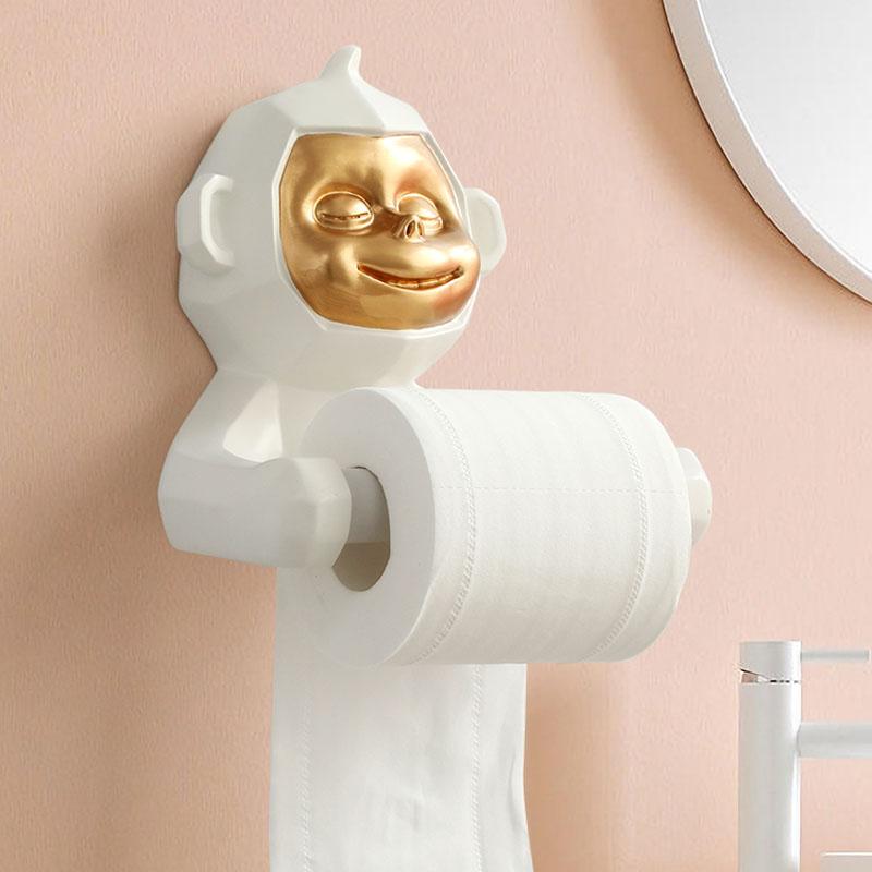 Resin Animal Tissue Box Statue Cute Monkey Figurine Hanging Tissue Holder Toilet Washroom Wall Home Decor Roll Paper Box
Resin Animal Tissue Box Statue Cute Monkey Figurine Hanging Tissue Holder Toilet Washroom Wall Home Decor Roll Paper Box