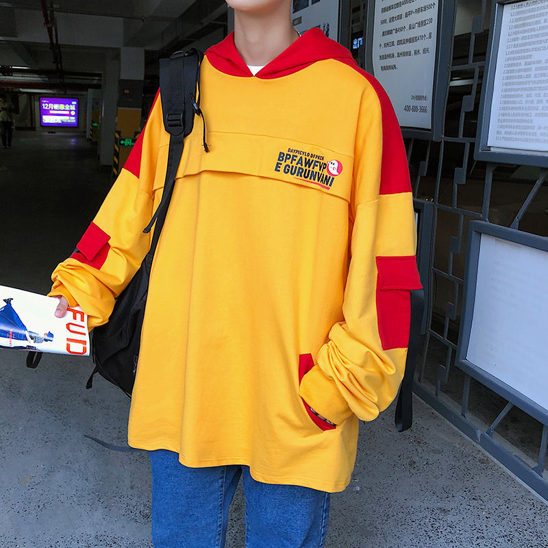 Male Sweatshirt 2021 Spring and Autumn New Cap Collar Cover Beat Youth M-5xl 4HLF, Yellow.
Male Sweatshirt 2021 Spring and Autumn New Cap Collar Cover Beat Youth M-5xl 4HLF, Yellow.