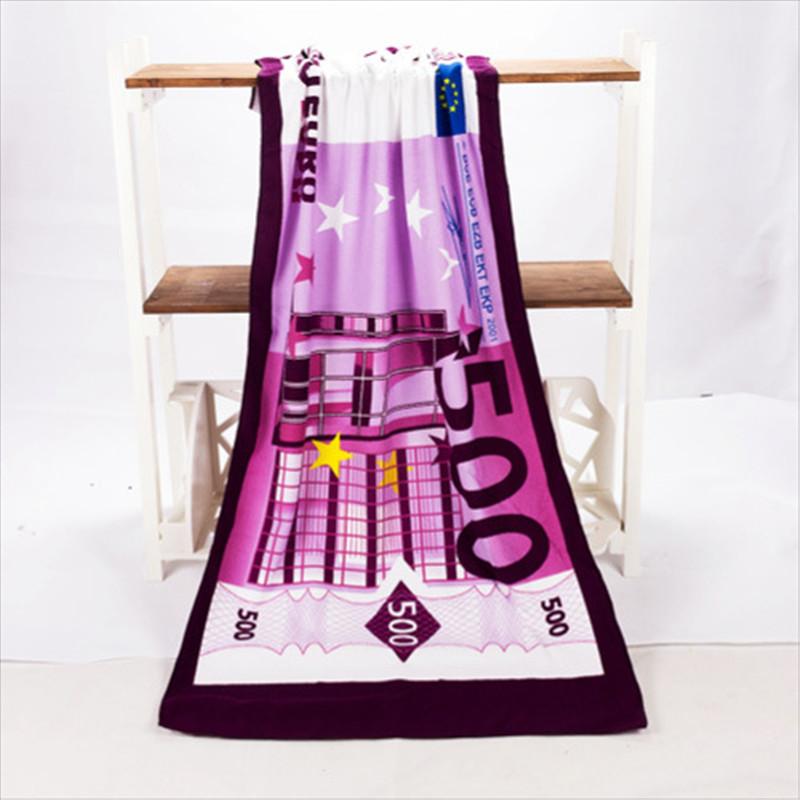 500 Euro Design Sand Beach Towel Microfiber Bath Towel Drying Washcloth Swimwear Shower Summer Protection Supply 70x140cm
500 Euro Design Sand Beach Towel Microfiber Bath Towel Drying Washcloth Swimwear Shower Summer Protection Supply 70x140cm