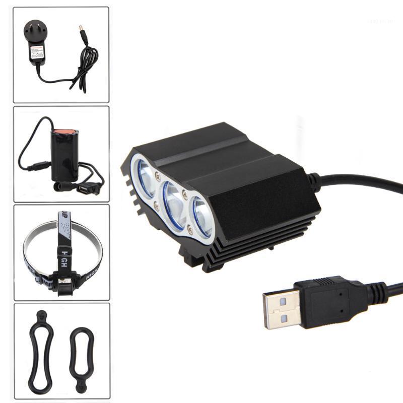 Waterproof Bike Light 3x T6 LED 7500LM USB Cycling Lamp Bike Head Light with 4x18650 Battery Pack+Charger+Headband1
Waterproof Bike Light 3x T6 LED 7500LM USB Cycling Lamp Bike Head Light with 4x18650 Battery Pack+Charger+Headband1