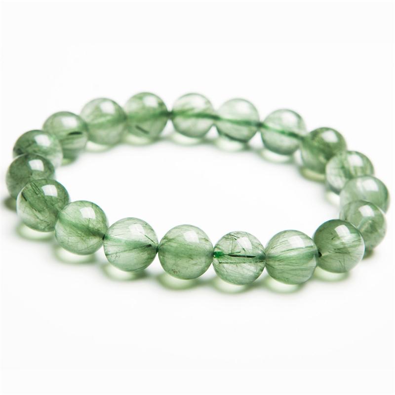 Beaded, Strands 11mm Genuine Brazil Green Hair Rutilated Quartz Crystal Transparent Round Bead Jewelry Stretch Charm Powerful Women Men Brac
Beaded, Strands 11mm Genuine Brazil Green Hair Rutilated Quartz Crystal Transparent Round Bead Jewelry Stretch Charm Powerful Women Men Brac
