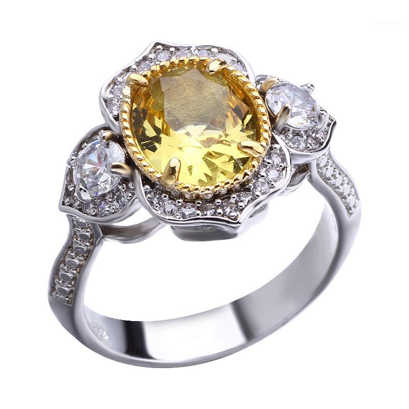 Fashion Golden Color Egg Ring Women's Gem Ring Wedding Jewelry size 6-101 
Fashion Golden Color Egg Ring Women's Gem Ring Wedding Jewelry size 6-101