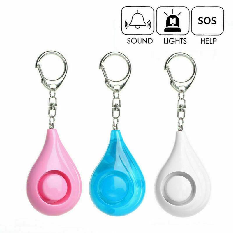 130DB Safe Sound Personal Protect Alarm Keychain Self defense Anti-rape Safety Gift For Lady Girls
130DB Safe Sound Personal Protect Alarm Keychain Self defense Anti-rape Safety Gift For Lady Girls