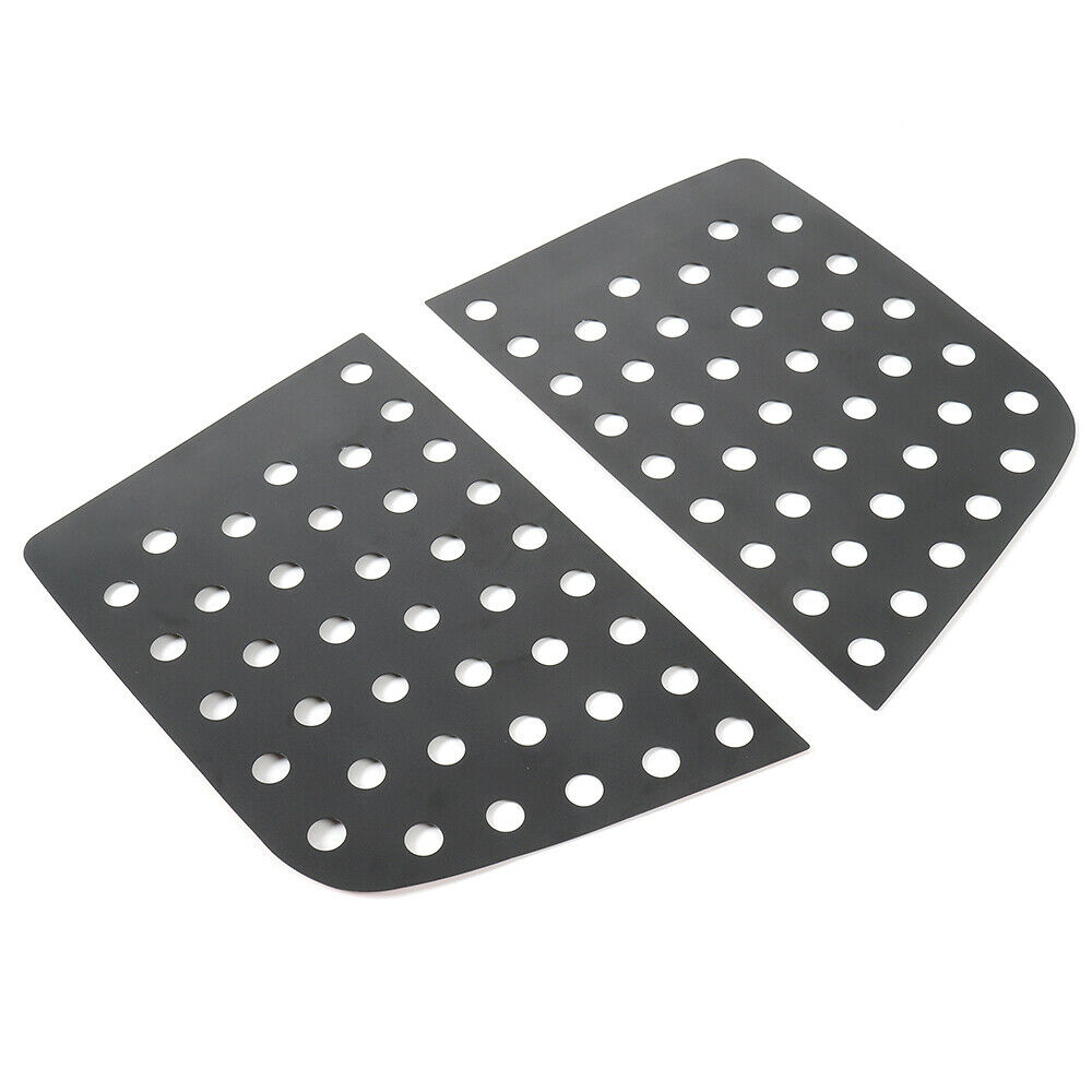 Black Rear Window Glass Decoration Cover For Jeep Renegade Auto Exterior Accessories 2PCS