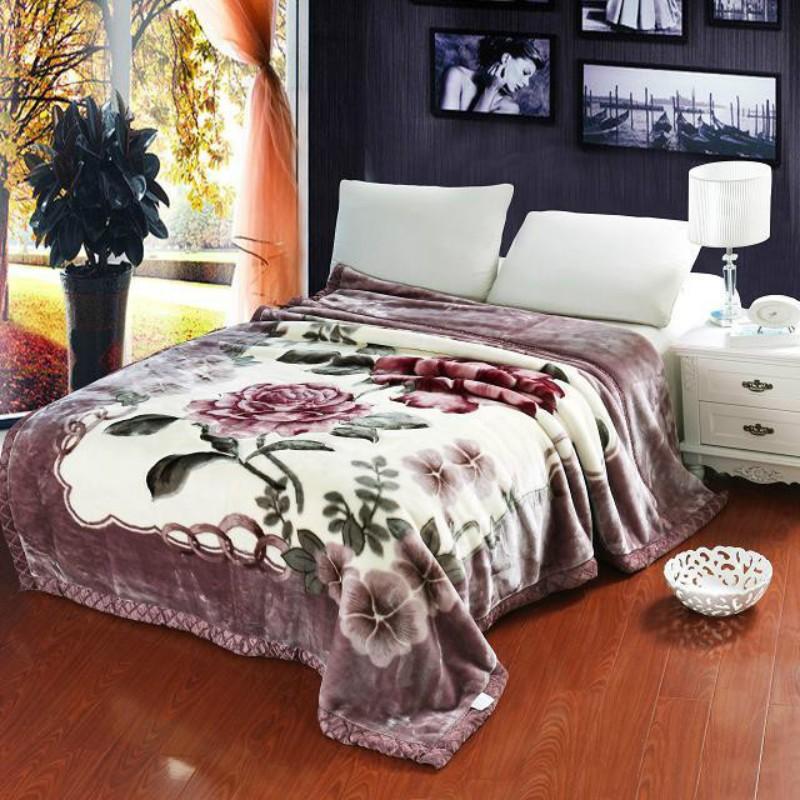 Purple Red Thick Warm Soft Rose Flower Winter Plush Blanket Throws Luxury Coral Fleece Bedspread Blankets Wedding Bedding
Purple Red Thick Warm Soft Rose Flower Winter Plush Blanket Throws Luxury Coral Fleece Bedspread Blankets Wedding Bedding