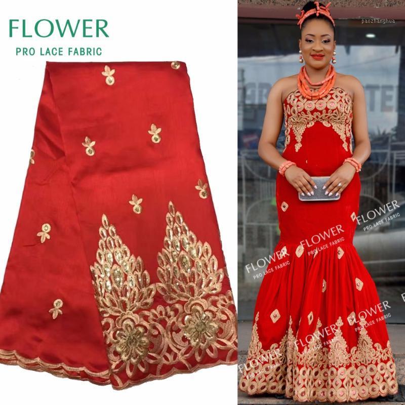 African George Lace Design Red For Nigerian Wedding Dress Tissu Sequined Gold Line Embroidered Guipure Lace Silk Fabrics1
African George Lace Design Red For Nigerian Wedding Dress Tissu Sequined Gold Line Embroidered Guipure Lace Silk Fabrics1