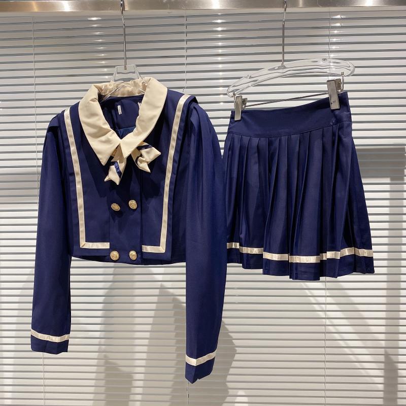 2020 Red Net New Same Small Fragrance College Ribbon Jk Jacket Top Plied Skirt Together Gowc, See chart 
2020 Red Net New Same Small Fragrance College Ribbon Jk Jacket Top Plied Skirt Together Gowc, See chart