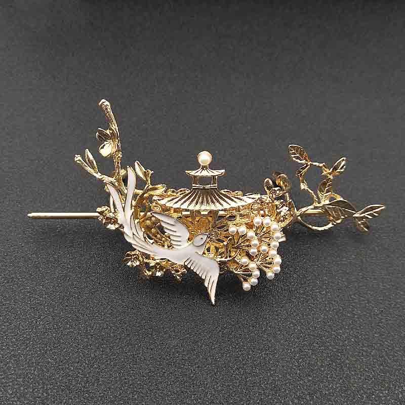 Hanfu Women Headdress Hairpin Chinese Traditional Hairdressing Hair Sticks Cosplay Hairpin Chinese Gift For Women
Hanfu Women Headdress Hairpin Chinese Traditional Hairdressing Hair Sticks Cosplay Hairpin Chinese Gift For Women