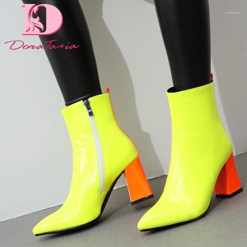 Doratasia 2020 dropship big size 48 square high heels brand designers party women shoes ankle boots female1, Black
Doratasia 2020 dropship big size 48 square high heels brand designers party women shoes ankle boots female1, Black