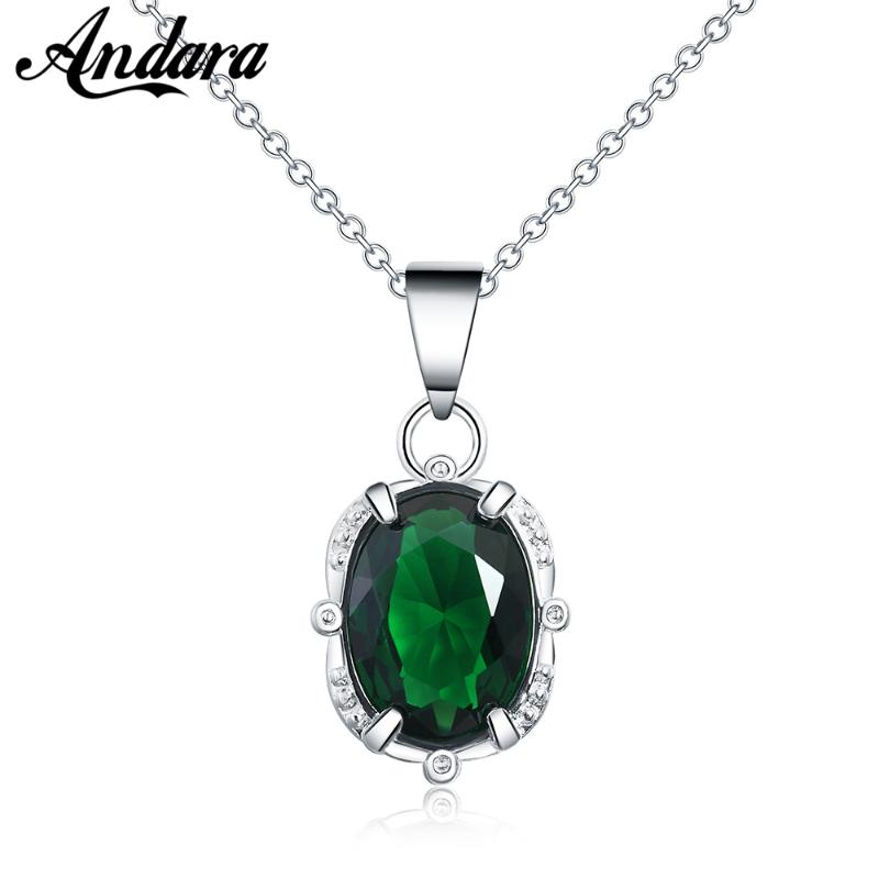 925 Sterling Silver Necklace Green Zircon Crystal Pendant Necklace For Woman Wedding Wedding Jewelry Gift
925 Sterling Silver Necklace Green Zircon Crystal Pendant Necklace For Woman Wedding Wedding Jewelry Gift