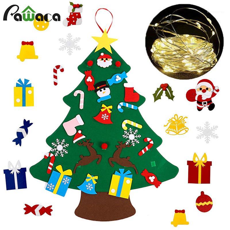 DIY 3D Felt Christmas Tree Children Warm Christmas Decoration New Year gifts Artificial Tree Hanging Ornament for Wall1
DIY 3D Felt Christmas Tree Children Warm Christmas Decoration New Year gifts Artificial Tree Hanging Ornament for Wall1