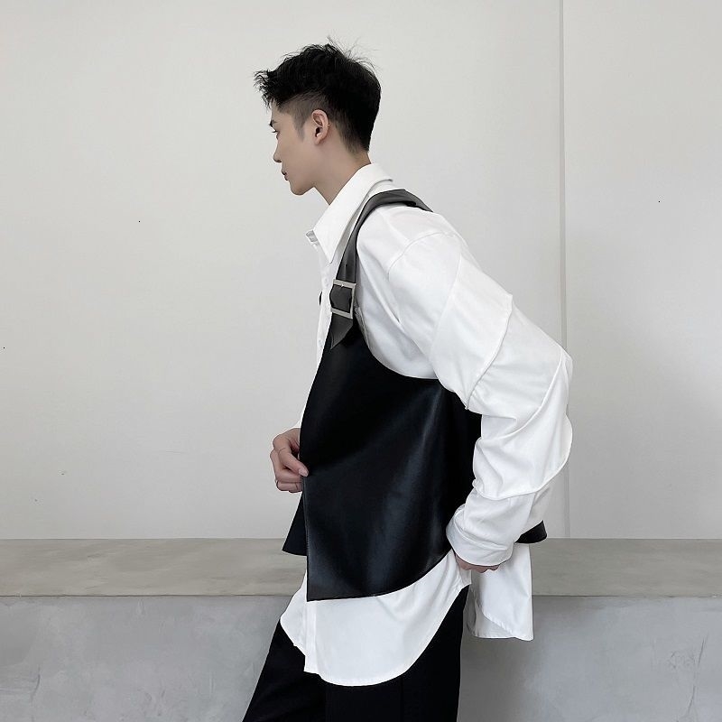 2021 New Men's Korean Streetwear Vest Casual Solid Color Black Tops Male Clothing Classic Jackets Hip Hop Enpx
2021 New Men's Korean Streetwear Vest Casual Solid Color Black Tops Male Clothing Classic Jackets Hip Hop Enpx