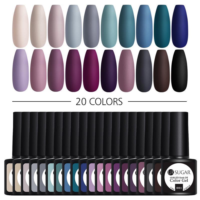 UR SUGAR Matte Color Gel Nail Polish Set Gel Varnish Soak Off Semi-permanant Nail UV Manicures Set MaBase Top Coat
UR SUGAR Matte Color Gel Nail Polish Set Gel Varnish Soak Off Semi-permanant Nail UV Manicures Set MaBase Top Coat
