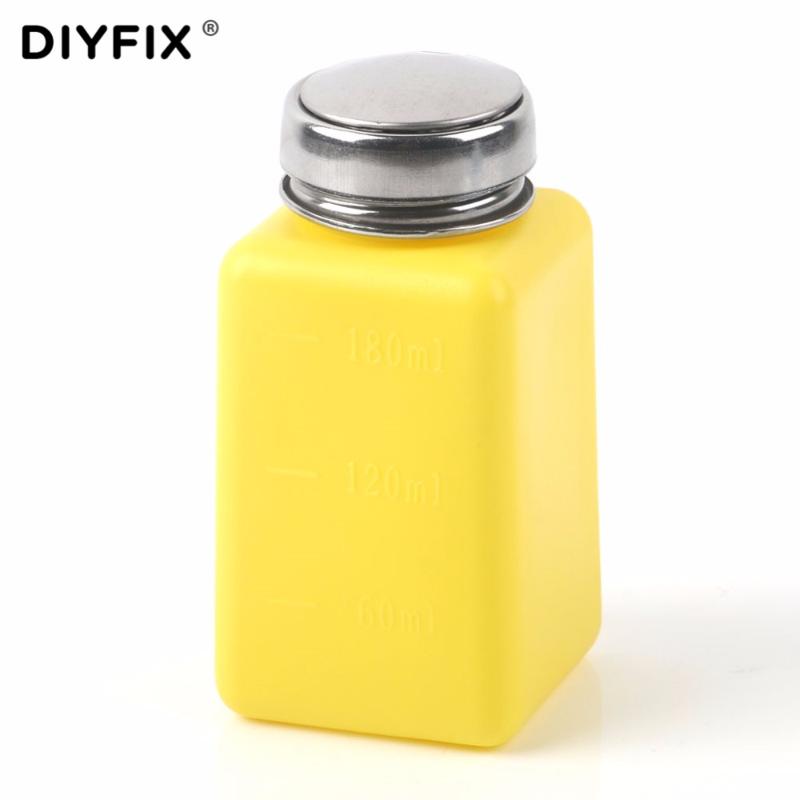 DIYFIX 180ML Empty Pump Dispenser Liquid Alcohol Press Bottle Polish Cleaner Remover Tools
DIYFIX 180ML Empty Pump Dispenser Liquid Alcohol Press Bottle Polish Cleaner Remover Tools