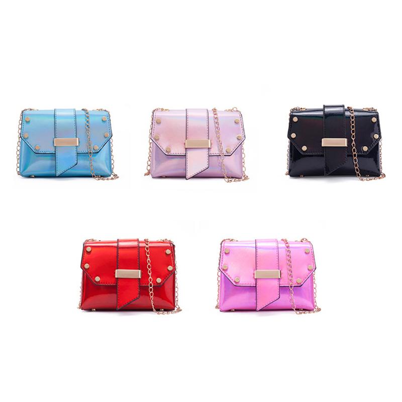 New Hot Female Fashion Laser Rivet Chain Square Shoulder Bag Multipurpose PU Leather Crossbody Bag for Girls Perfect Accessory
New Hot Female Fashion Laser Rivet Chain Square Shoulder Bag Multipurpose PU Leather Crossbody Bag for Girls Perfect Accessory