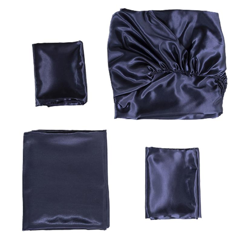 4pcs Home Fitted Cover Hotel With Pillowcase Bedding Silky Smooth Easy Clean Satin Sheets Set Deep Pocket Solid Comfortable, White
4pcs Home Fitted Cover Hotel With Pillowcase Bedding Silky Smooth Easy Clean Satin Sheets Set Deep Pocket Solid Comfortable, White