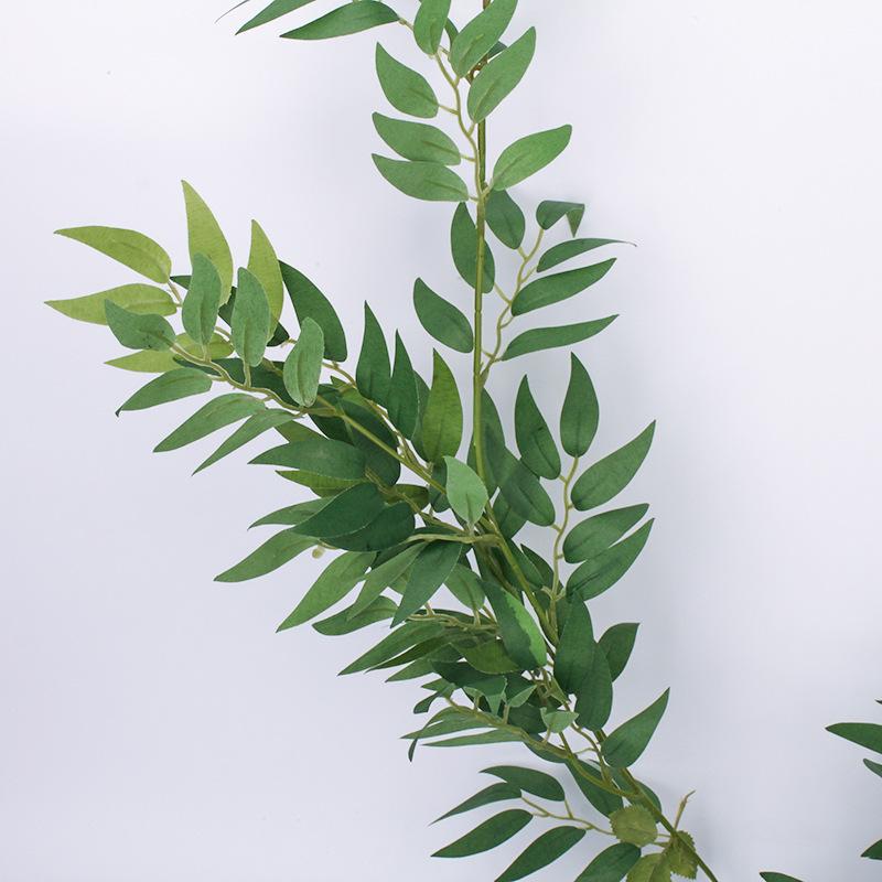 2pcs 185cm artificial leaves green garland willow vine for home wedding decoration diy fake leaves artificial plants faux rattan
2pcs 185cm artificial leaves green garland willow vine for home wedding decoration diy fake leaves artificial plants faux rattan