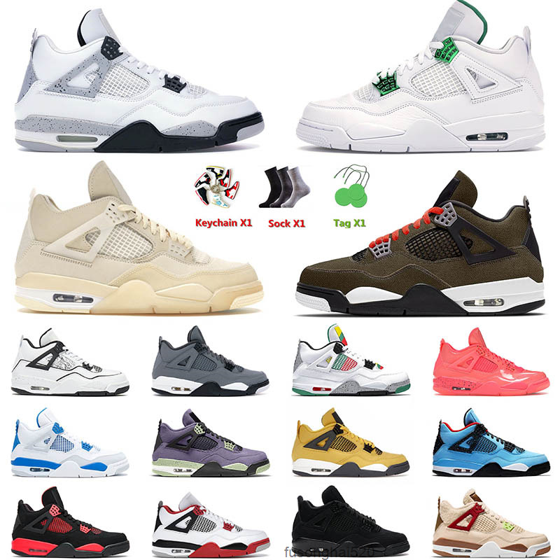 Basketball Shoes 4 4s IV Jumpman Off Mens Women White Cement Sail Green Metallic Black Cat Lightning Raptors Guava Ice Sneakers Trainers JORDÁN, D19 2018 raptors 36-47
Basketball Shoes 4 4s IV Jumpman Off Mens Women White Cement Sail Green Metallic Black Cat Lightning Raptors Guava Ice Sneakers Trainers JORDÁN, D19 2018 raptors 36-47