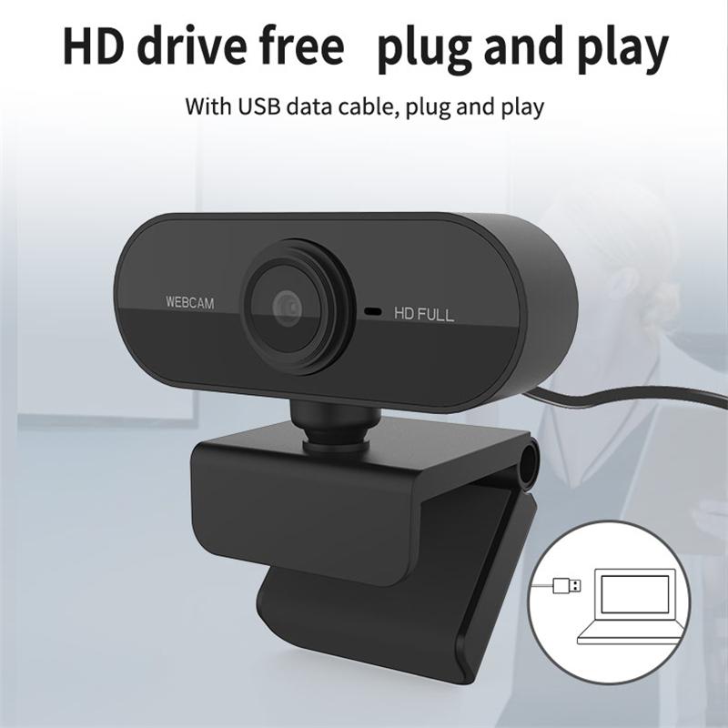 1080P Full HD Webcam Mini Computer PC USB Plug WebCamera with Mic Rotatable Cameras for Live Broadcast Video Calling Conference
1080P Full HD Webcam Mini Computer PC USB Plug WebCamera with Mic Rotatable Cameras for Live Broadcast Video Calling Conference
