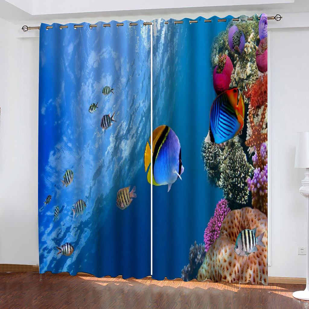 Luxury Blackout 3D Window Curtains For Living Room Bedroom blue ocean curtains 3d stereoscopic curtains
Luxury Blackout 3D Window Curtains For Living Room Bedroom blue ocean curtains 3d stereoscopic curtains