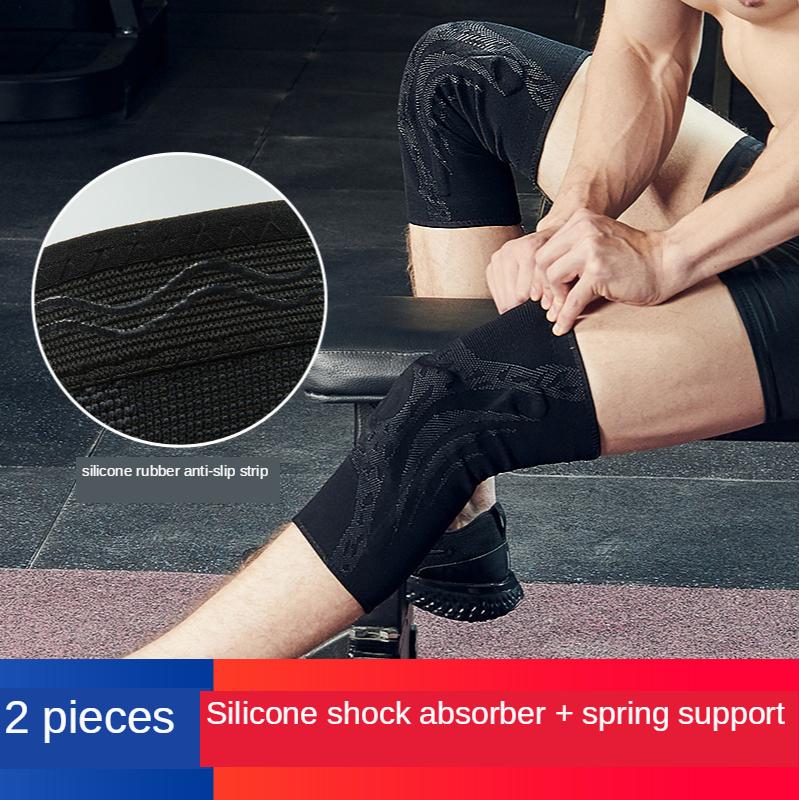 Sports knee pads professional men and women fitness outdoor cycling equipment knee joint running training basketball men, Black gray
Sports knee pads professional men and women fitness outdoor cycling equipment knee joint running training basketball men, Black gray