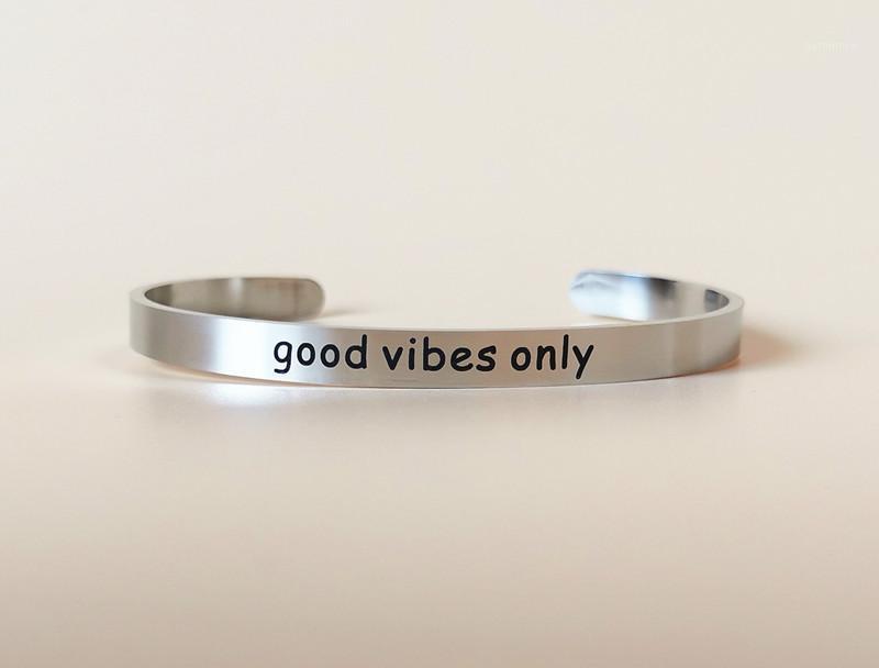 Good Vibes Only Bangles Women Bangles for Best Friend Gift Cuff Bracelets Drop Shipping YLQ65311
Good Vibes Only Bangles Women Bangles for Best Friend Gift Cuff Bracelets Drop Shipping YLQ65311