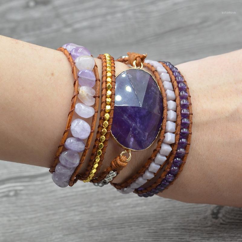 JoursNeige Women Weaving Boho Bracelet Natural Stone Leather Wrap Bracelet Stone Cuff Vintage Bohemia Fashion Jewelry1
JoursNeige Women Weaving Boho Bracelet Natural Stone Leather Wrap Bracelet Stone Cuff Vintage Bohemia Fashion Jewelry1