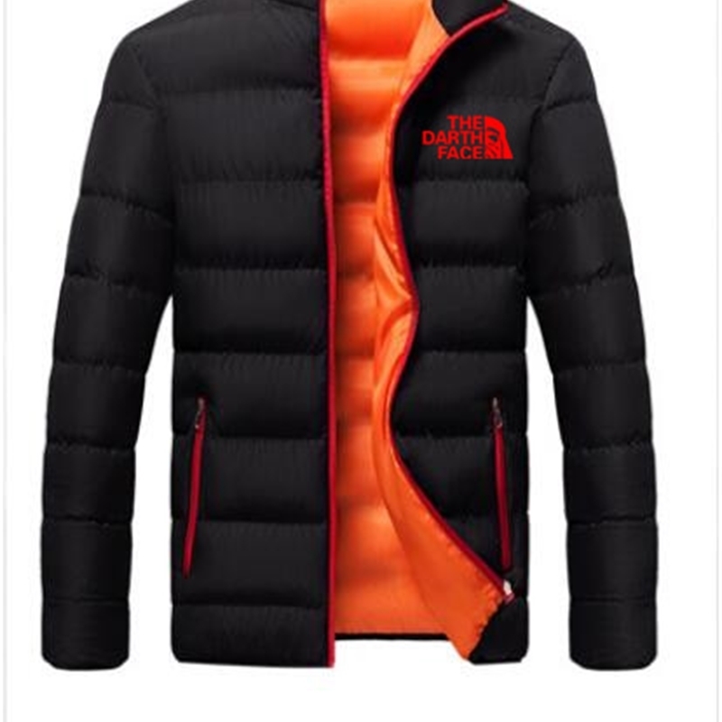 Fall and winter down jacket for men casual stand collar thickened parka portable coat windproof down jacket 5XL 201123