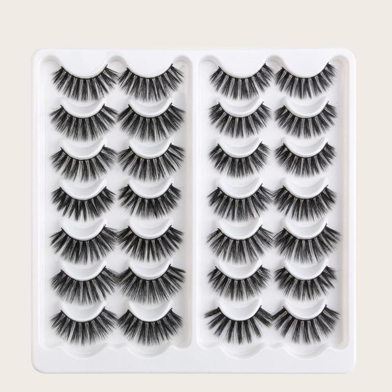 14 Pairs Faux Sable Hair Long Thick Eyelashes Extension Cosmetics Makeup Tool
14 Pairs Faux Sable Hair Long Thick Eyelashes Extension Cosmetics Makeup Tool