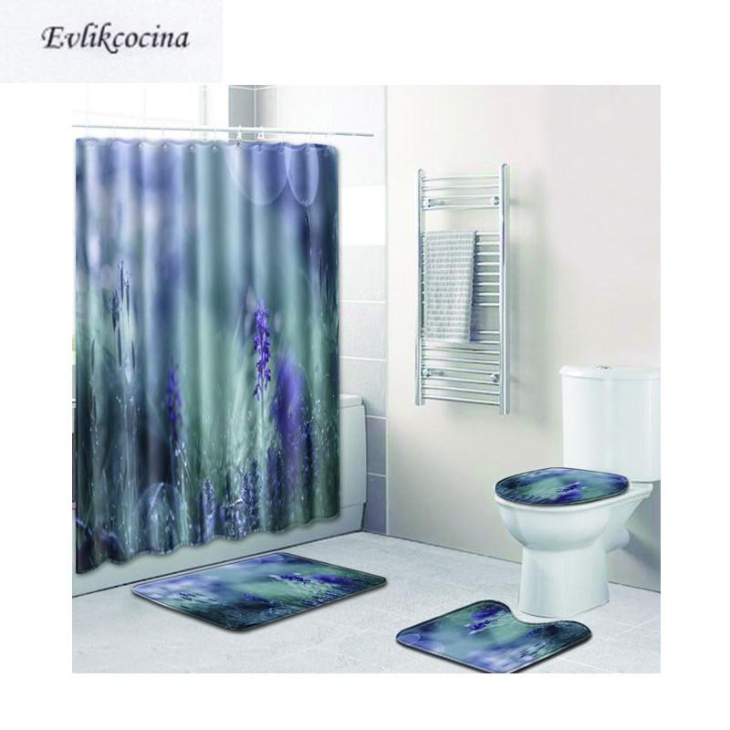 Free Shipping Purple Lavender Casa De Banho Banyo Bathroom Carpet Toilet Bath Mat Set Non Slip Tapis Salle De Bain Alfombra Bano
Free Shipping Purple Lavender Casa De Banho Banyo Bathroom Carpet Toilet Bath Mat Set Non Slip Tapis Salle De Bain Alfombra Bano