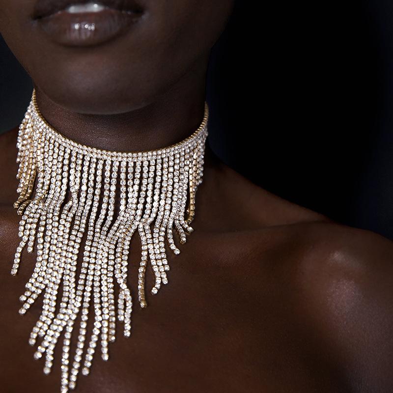 Bohemian Statement Big Necklace Chocker Rhinestone Jewelry Fashion Brand Chokers Necklaces for women Christmas Gifts
Bohemian Statement Big Necklace Chocker Rhinestone Jewelry Fashion Brand Chokers Necklaces for women Christmas Gifts
